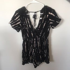 Swimsuit cover up romper